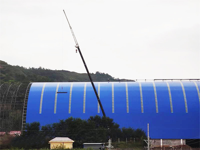 白城煤棚网架工程